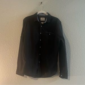 Craft + Flow men’s button up dress shirt size M